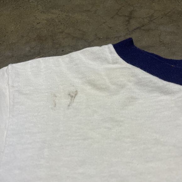 Vintage 70s Major Bullshotts Safari Club Ringer T-Shirt - Picture 3 of 5